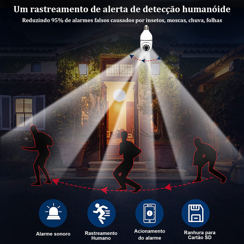 Câmera de Vigilância Inteligente                               Full HD Wi-Fi