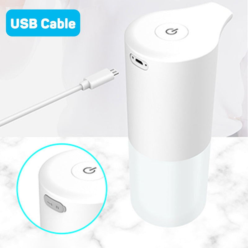 Dispensador Automático Inteligente de Sabão sem Toque, carregamento USB